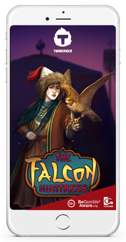 The Falcon Huntress Mobile Slot By Thunderkicks