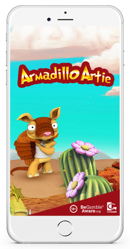 Armadillo Artie Mobile Ready Slot