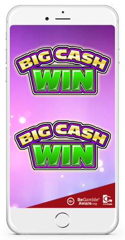 Big Cash Win Featured Smart Phone Slots