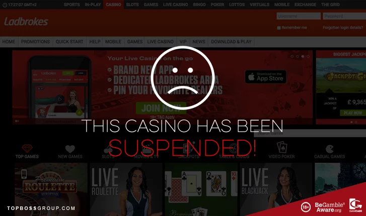 Casino Suspended