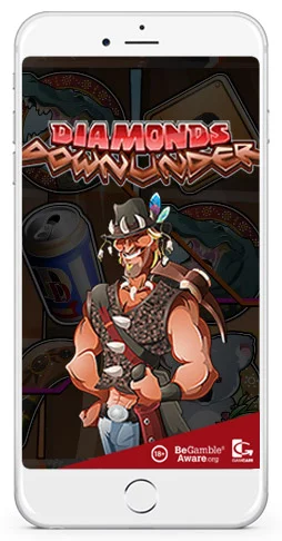 Diamonds Downunder Smart Phone Slots