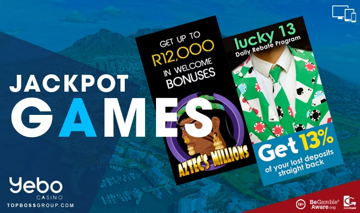Yebo Jackpot Games Casino