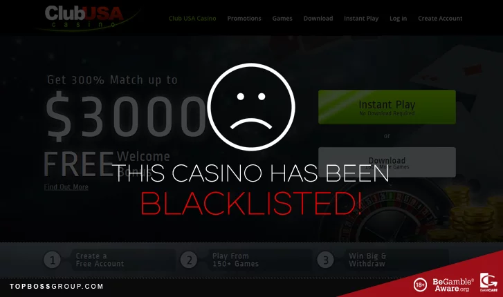 club usa casino blacklisted