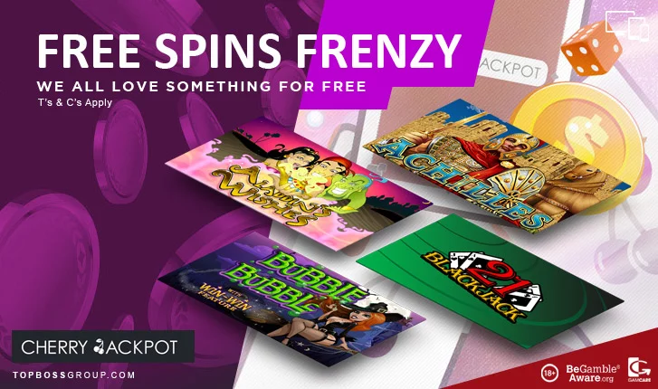 cherry jackpot casino free spins frenzy