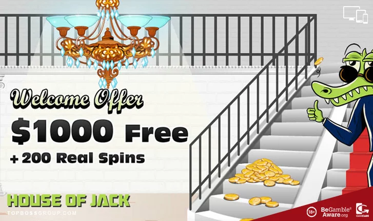 House of jack casino welcome offer