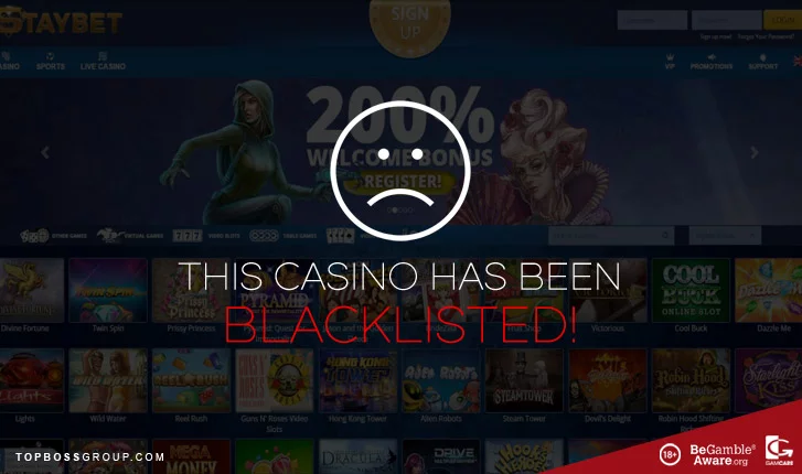 staybet casino blacklisted
