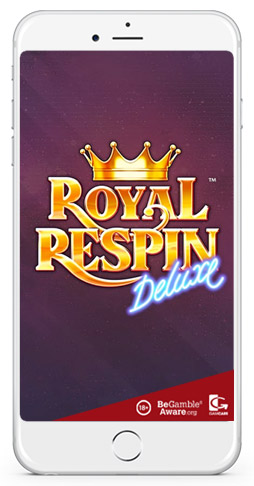 mobile playing slots royal respin delux