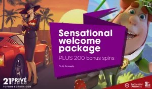 21 prive new casino bonus for depositing players