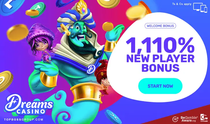 Dreams Casino Now Offering Crypto Deposits | Topboss Group 🎰