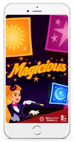 Magicious mobile Thunderkick Slot Game