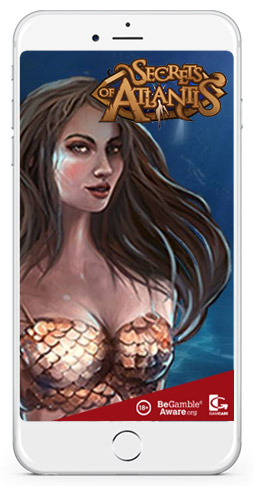 Secrets of Atlantis mobile netent game