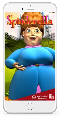 best mobile slot by Novomatic Spinderella