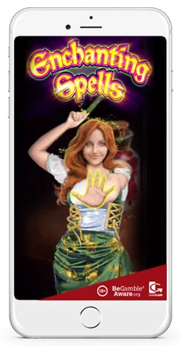 enchanting spells free spins slot