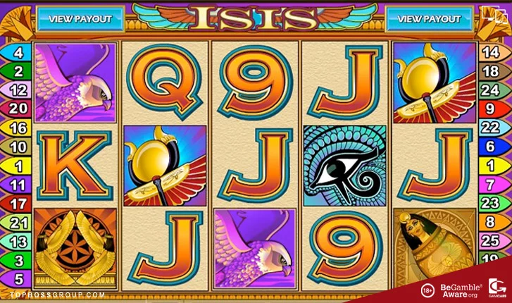 Mega Moolah Isis Slot