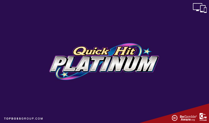 Quick Hit Platinum Slot Bally Technology Slot Game