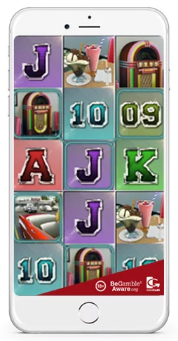 Reelin And Rockin Casino mobile game