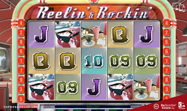Reelin and rockin betting Slot