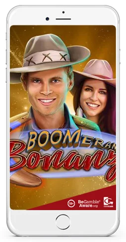 boomerang bonanza winning video slot
