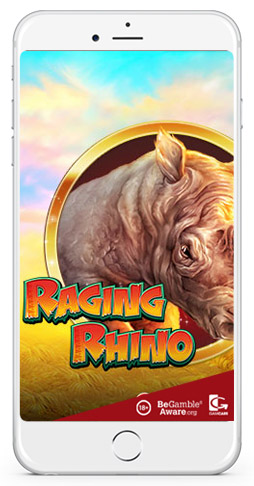 raging rhino wms gaming mobile