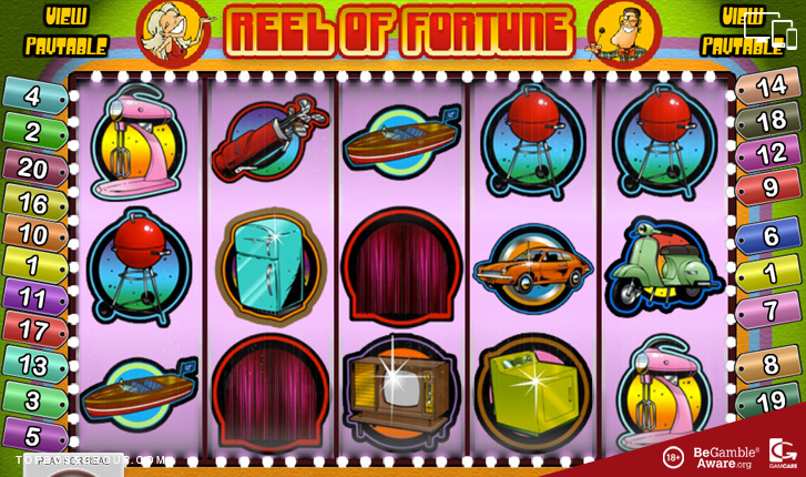 reel of fortune 5 reel slots