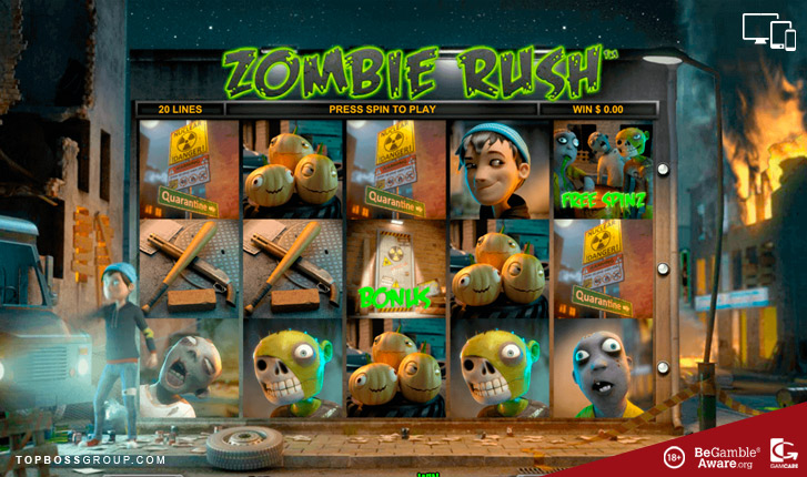 Leander Gaming Slot Zombie Rush