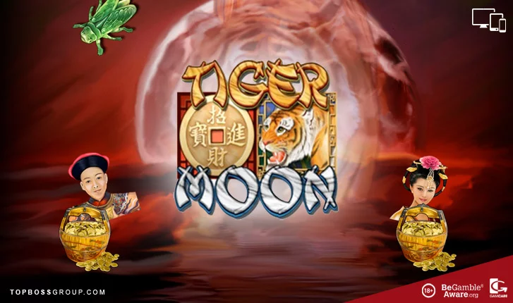 Tiger Moon Microgaming casino slot