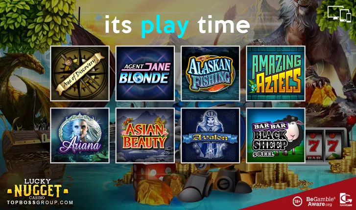 lucky nugget microgaming casino