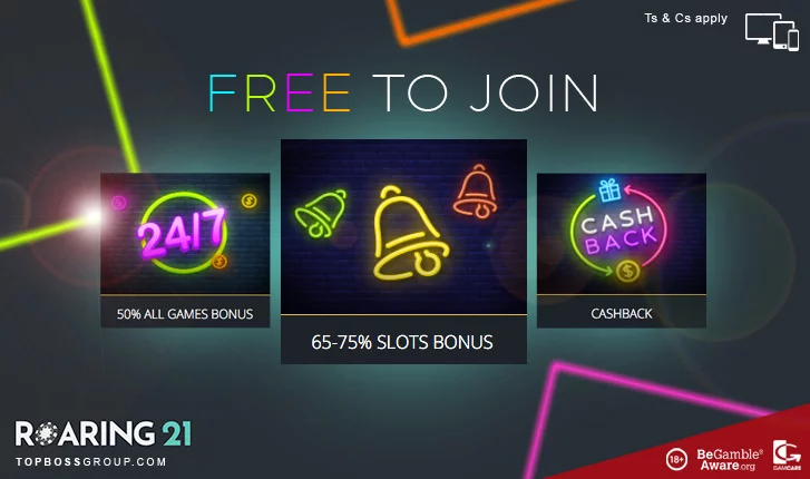 Roaring 21 Casino is an RTG Online Casino