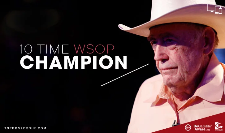 Poker legend Doyle Brunson