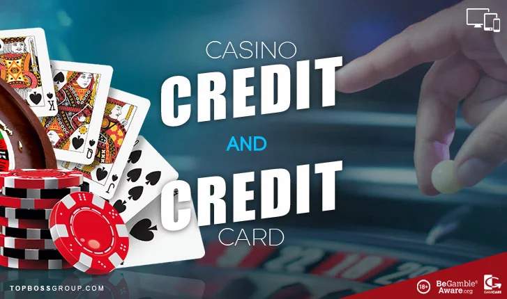 casino credits with your credit card