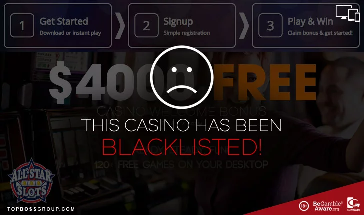 All Star Slots Casino Blacklisted