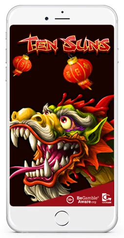 Mobile casino game ten suns