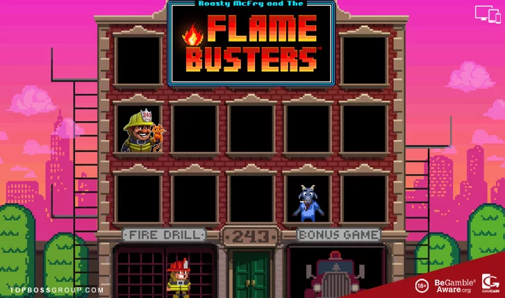 Thunderkick presents flame busters slots