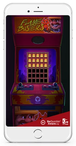 flame buster mobile bonus slots by thunderkick