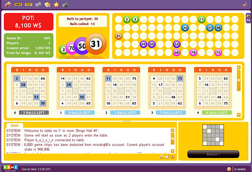 Online Bingo Games