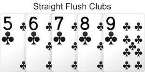 Video Poker Straight Flush