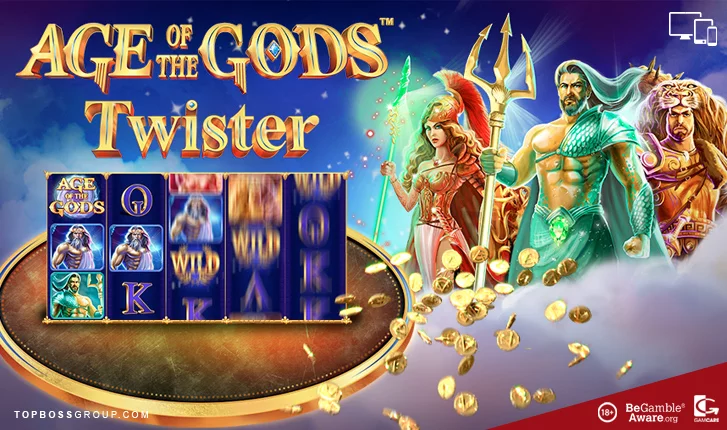 Age of the Gods Twister paying slots