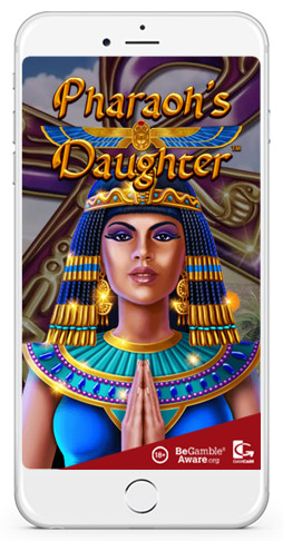 Pharaohs Daughter fire blaze jackpots mobile jackpot slot
