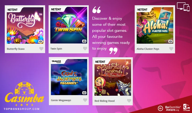 Casimba Casino - Top Online Casino to Play