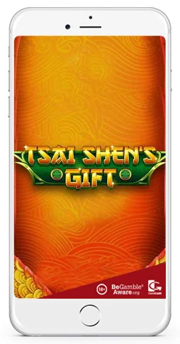 tsai shens gifts mobile playing gaming slot