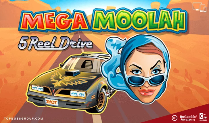 slots gaming mega moolah 5 reel drive