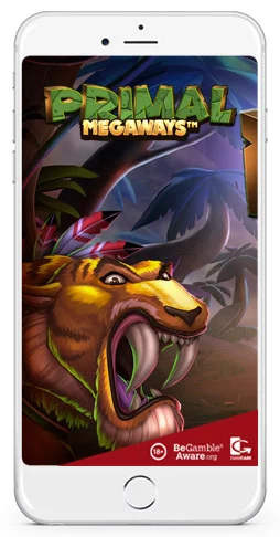 Blueprint Gaming's Primal Megaways bonus slot mobile