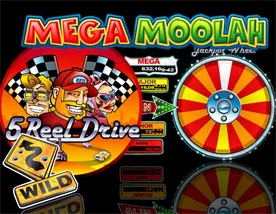 Mega Moolah 5 Reel Drive slots