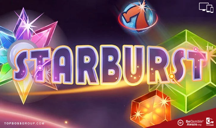 netent presents starbust video slot machine
