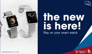gamble on my smart watch