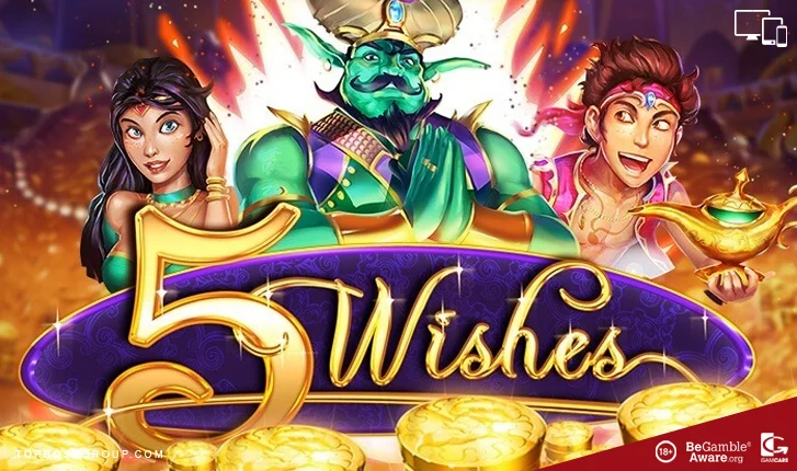 5 wishes new RTG slots provider