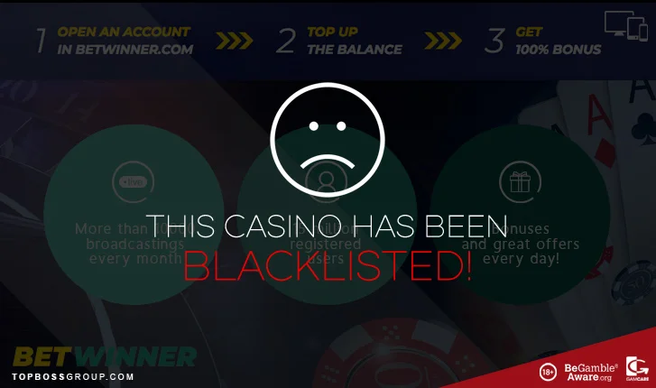 Betwinner new player promotions offerings blacklisted