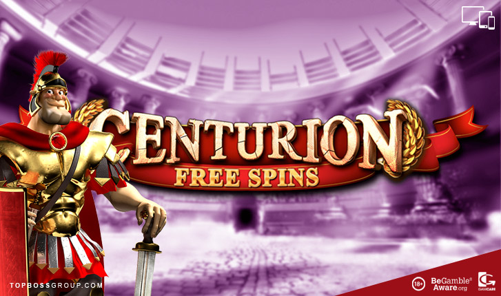 centurion free spins paying slots