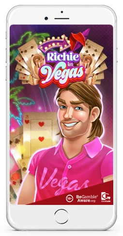 richie in vegas mobile playing games by iron dog