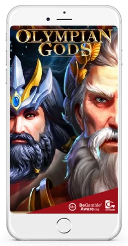 smart phone casino playing slot games olympian gods